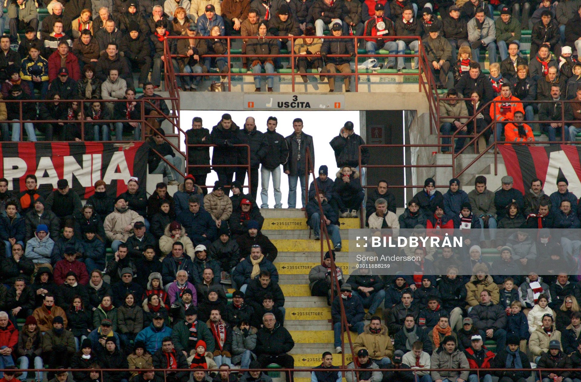 Supporter, Milan