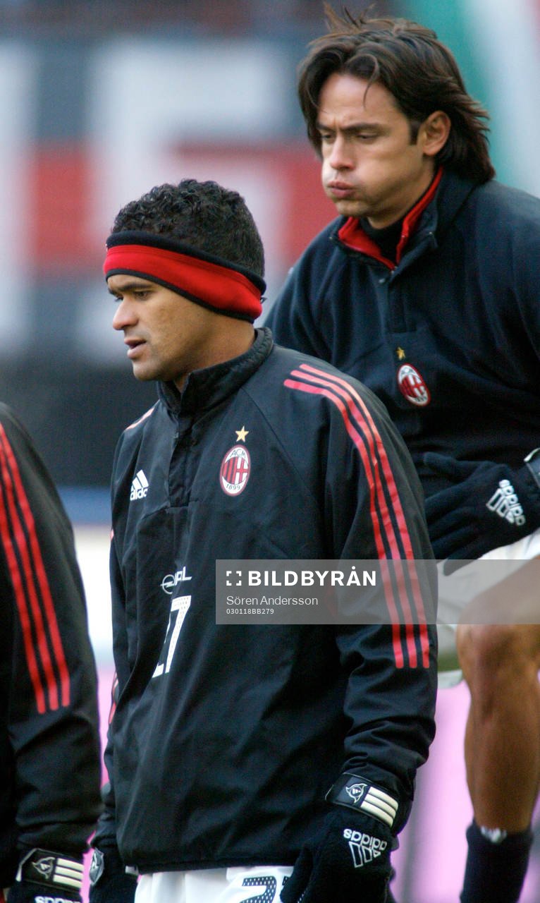 Serginho och Filippo Inzaghi, Milan