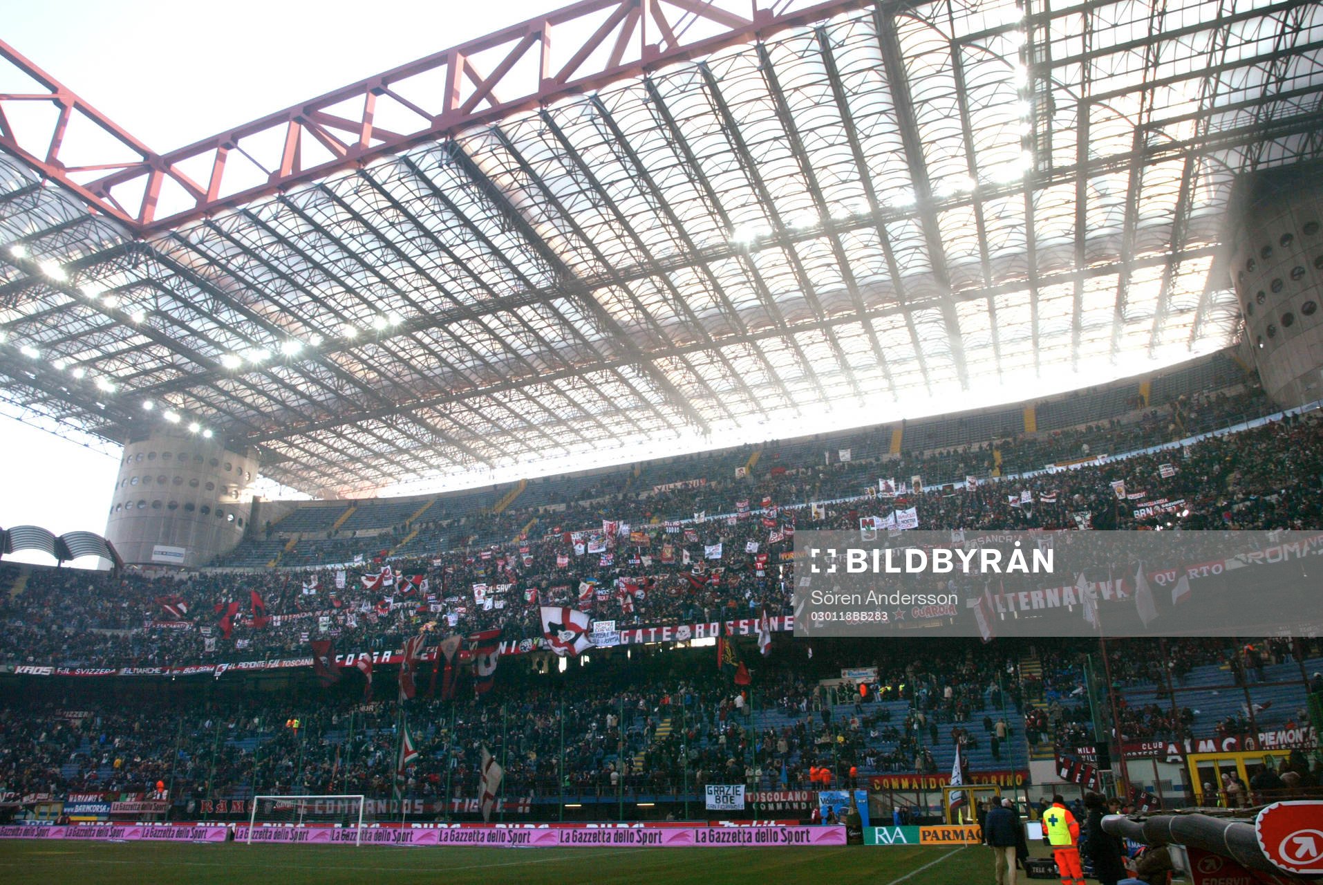  Meazza stadion, Milan.