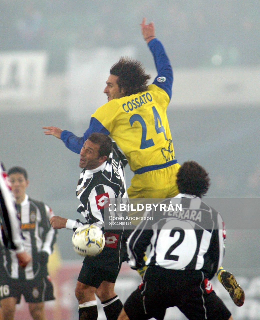 Federico Cossato, Chievo och Conte och Ferrara, Juventus