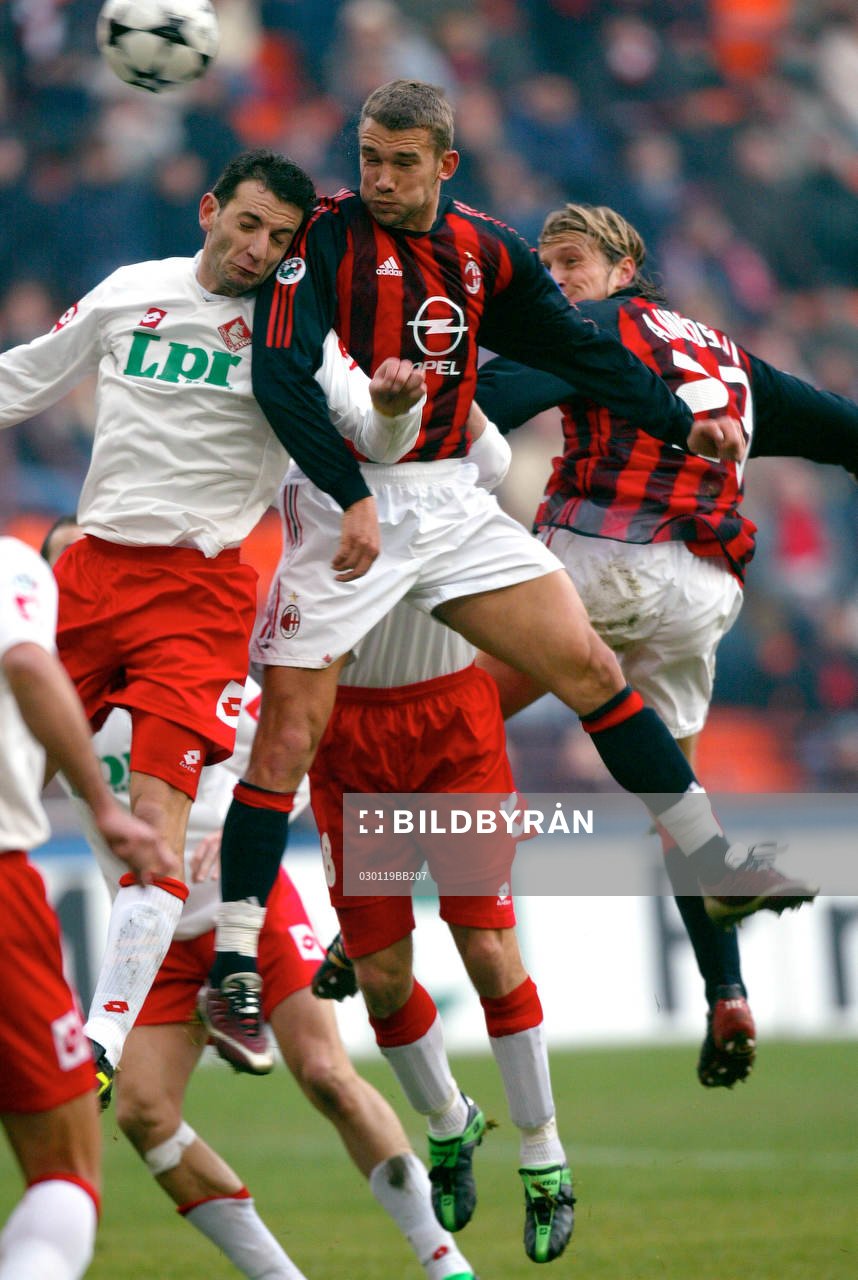 Schevchenko och Mangone. Nick, nickduell