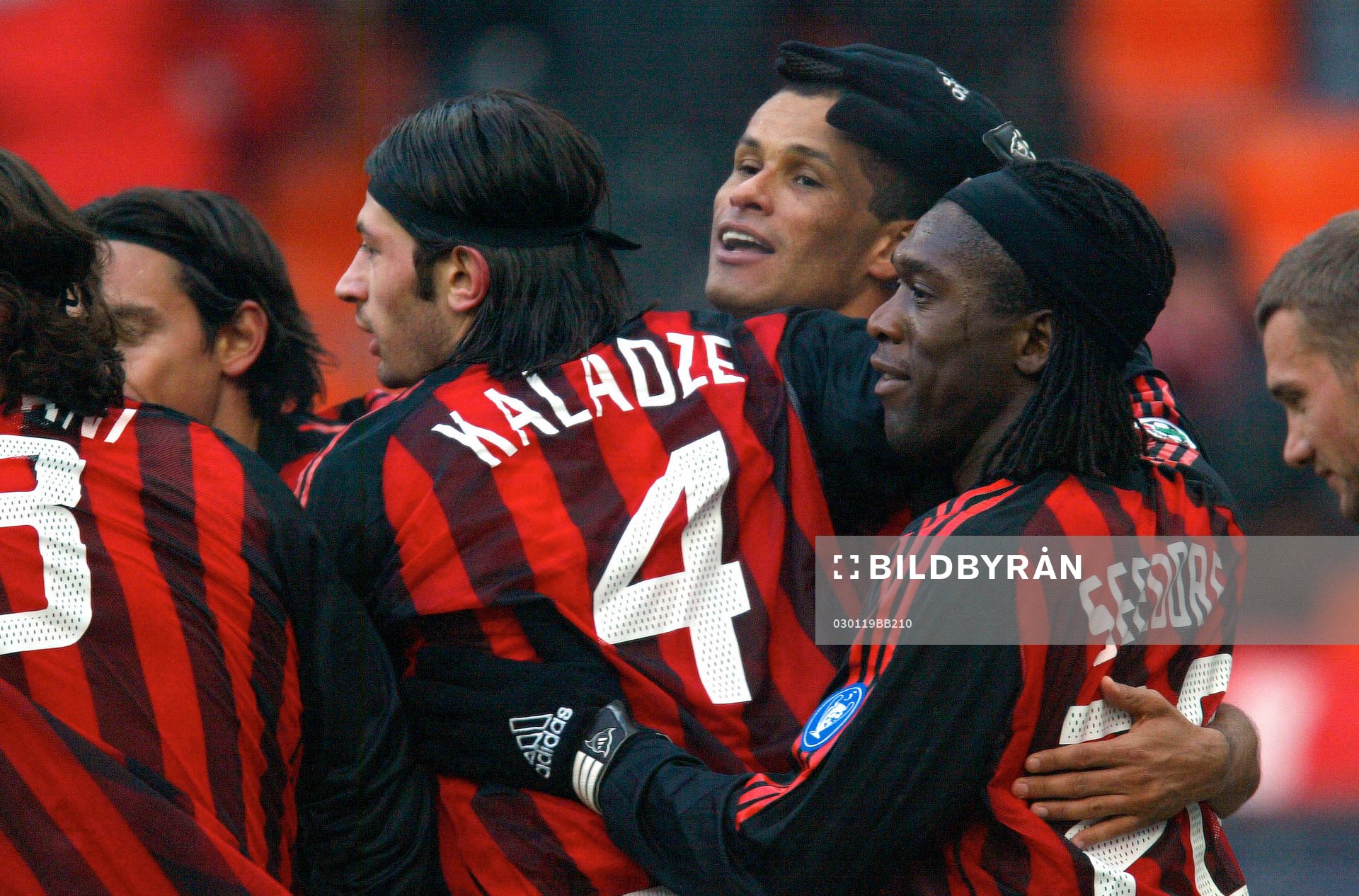 Rivaldo, Milan, jubel