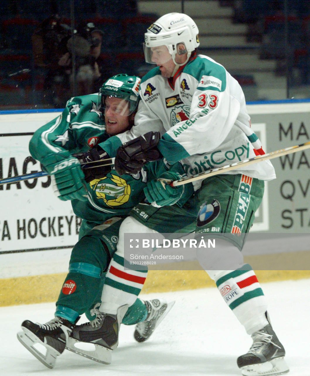 Jonas Göthberg, Hammarby och Magnus Hermansson, Rögle