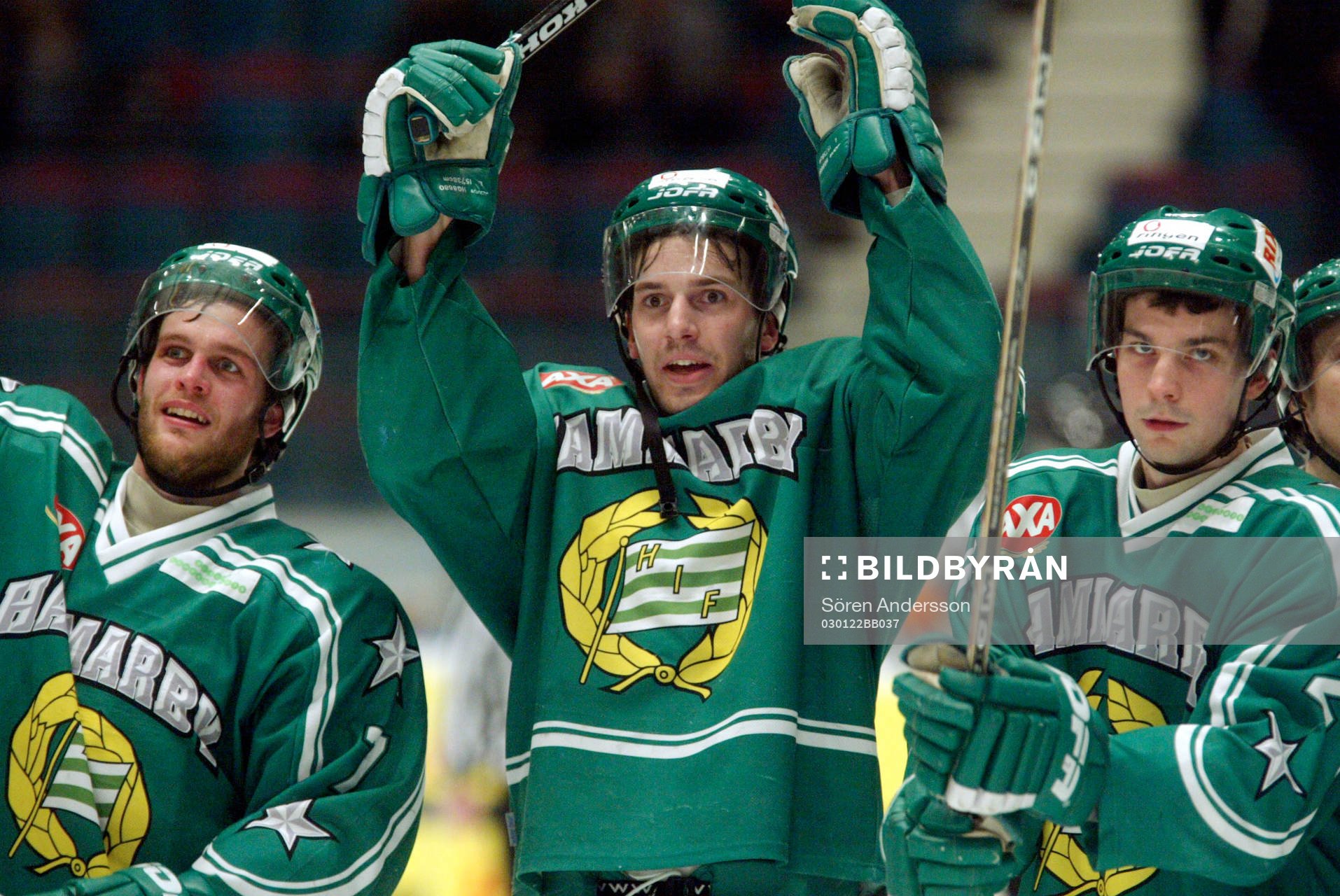 Andreas Paulsson, Hammarby, jubel