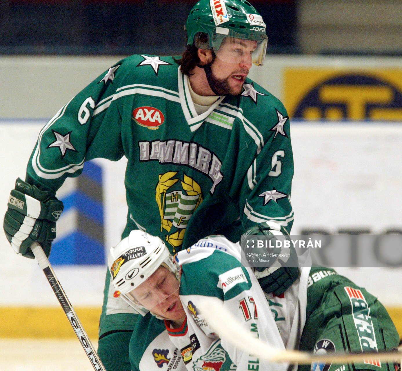 Elias Abrahamsson, Hammarby och Torgny Löwgren, Rögle
