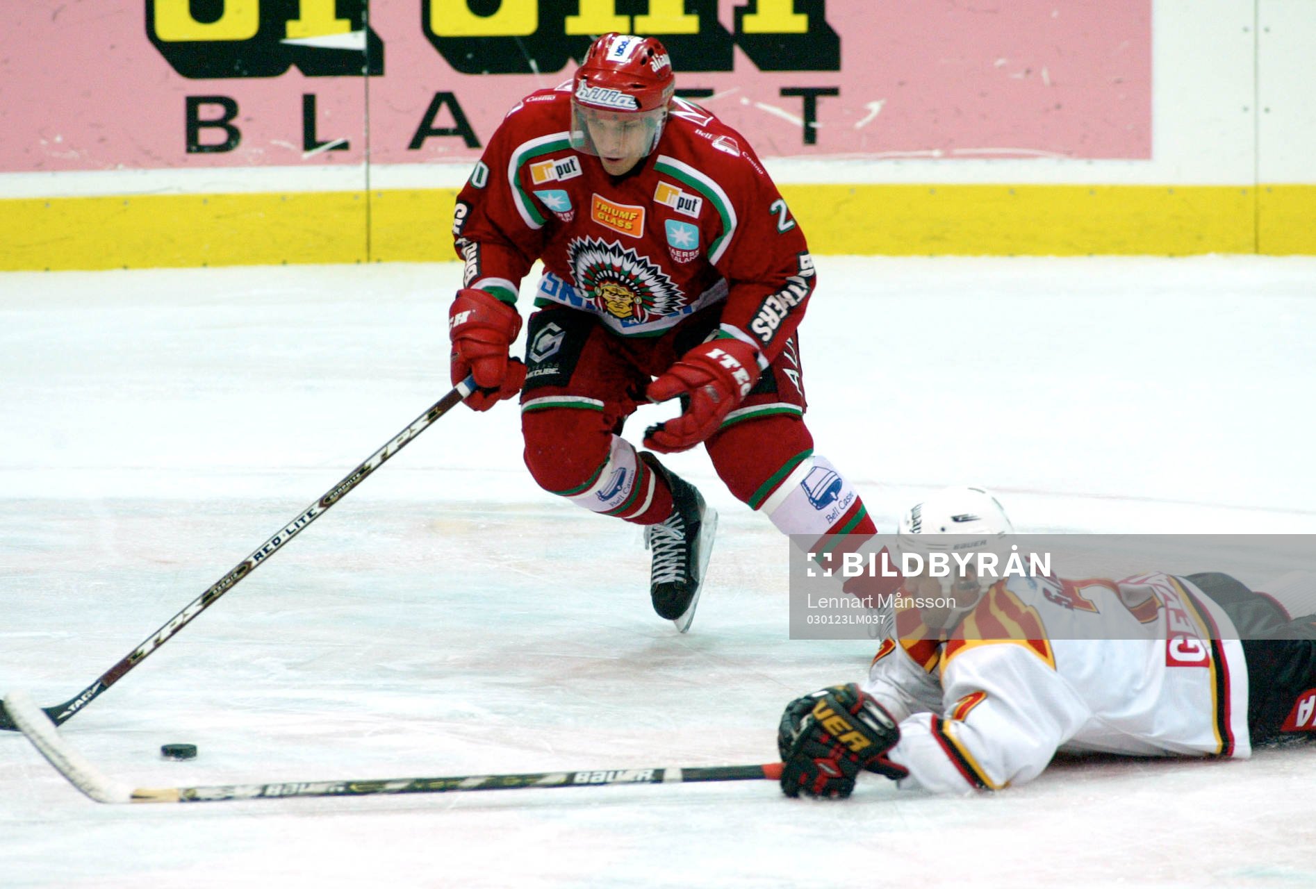 Joel Lundqvist, Frölunda och Tommy Sjödin, Brynäs