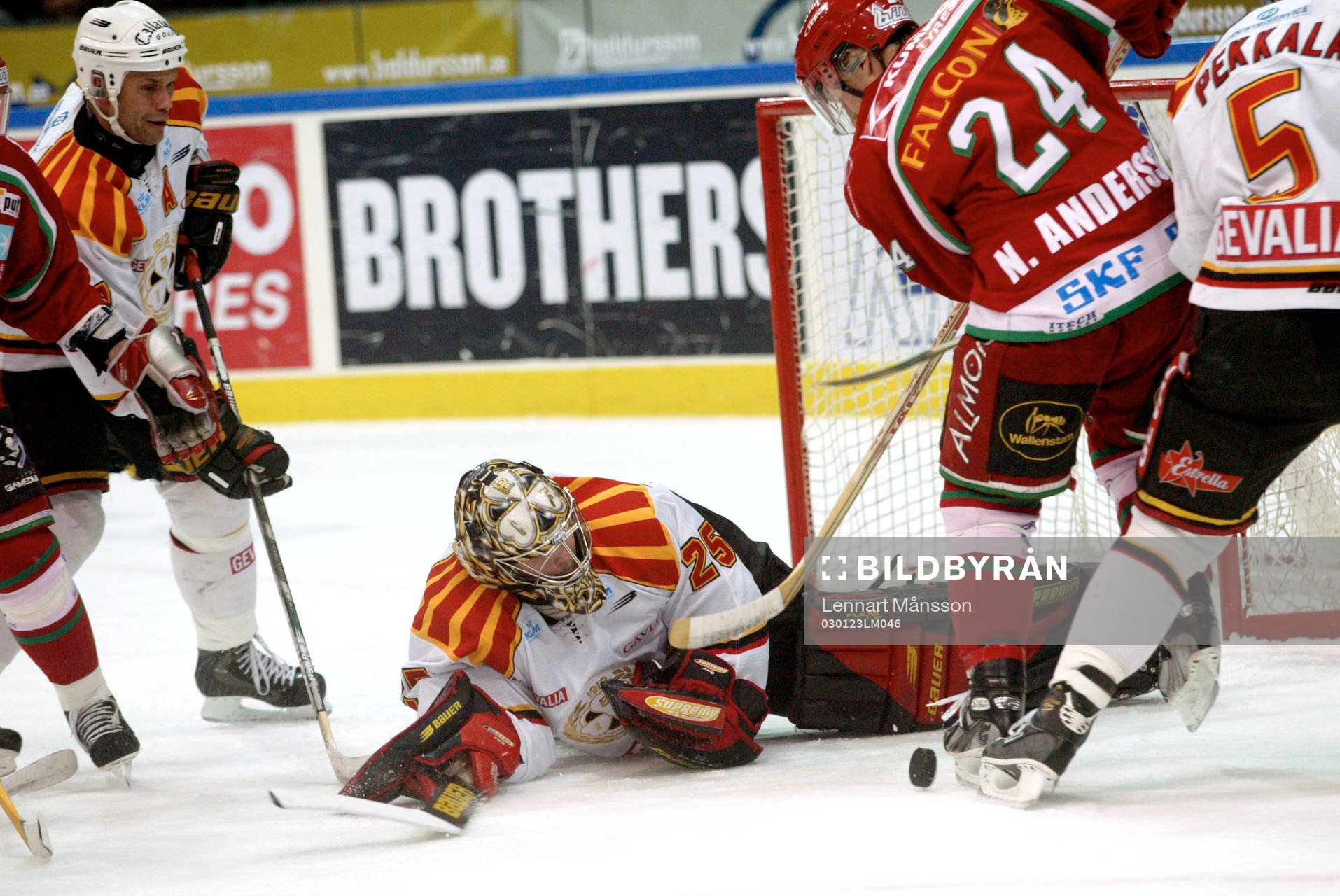 Johan Asplund, målvakt, Brynäs