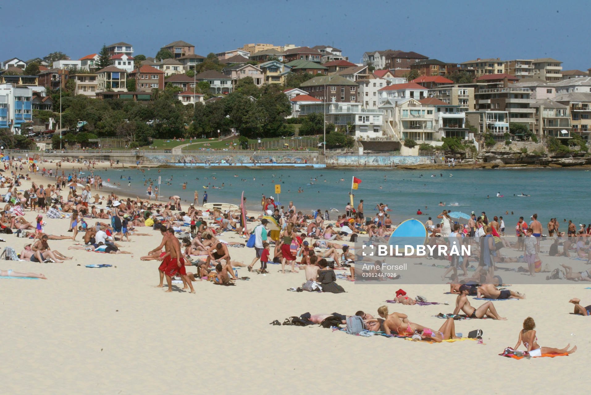 Australien. Sydney. Bondi Beach. Bad, strand