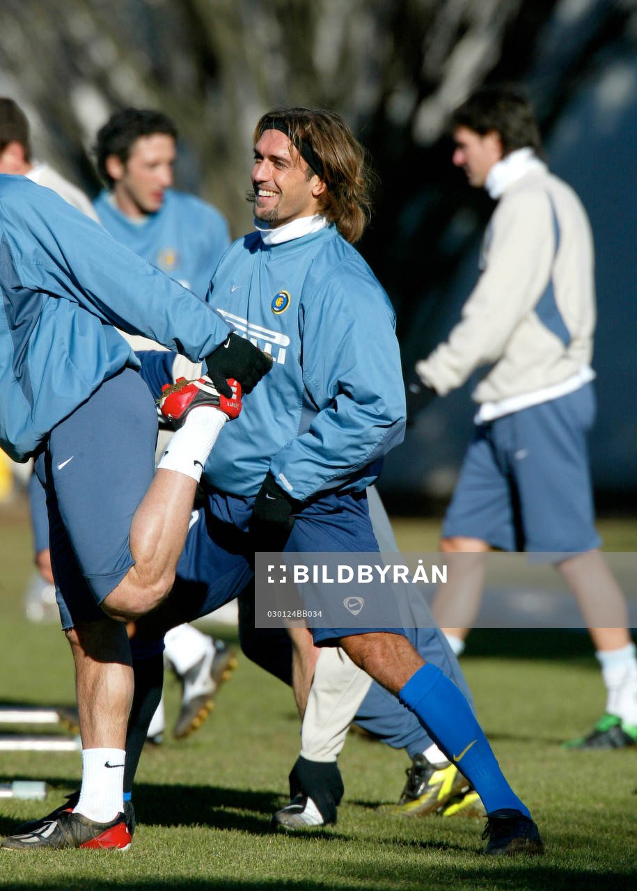 Gabriel Batistuta. Stretch