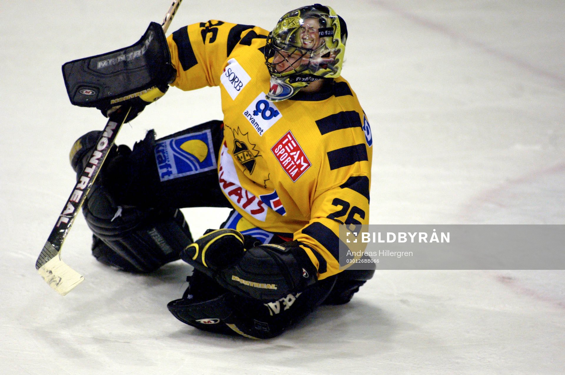 Johan Backklund, Målvakt, Skellefteå