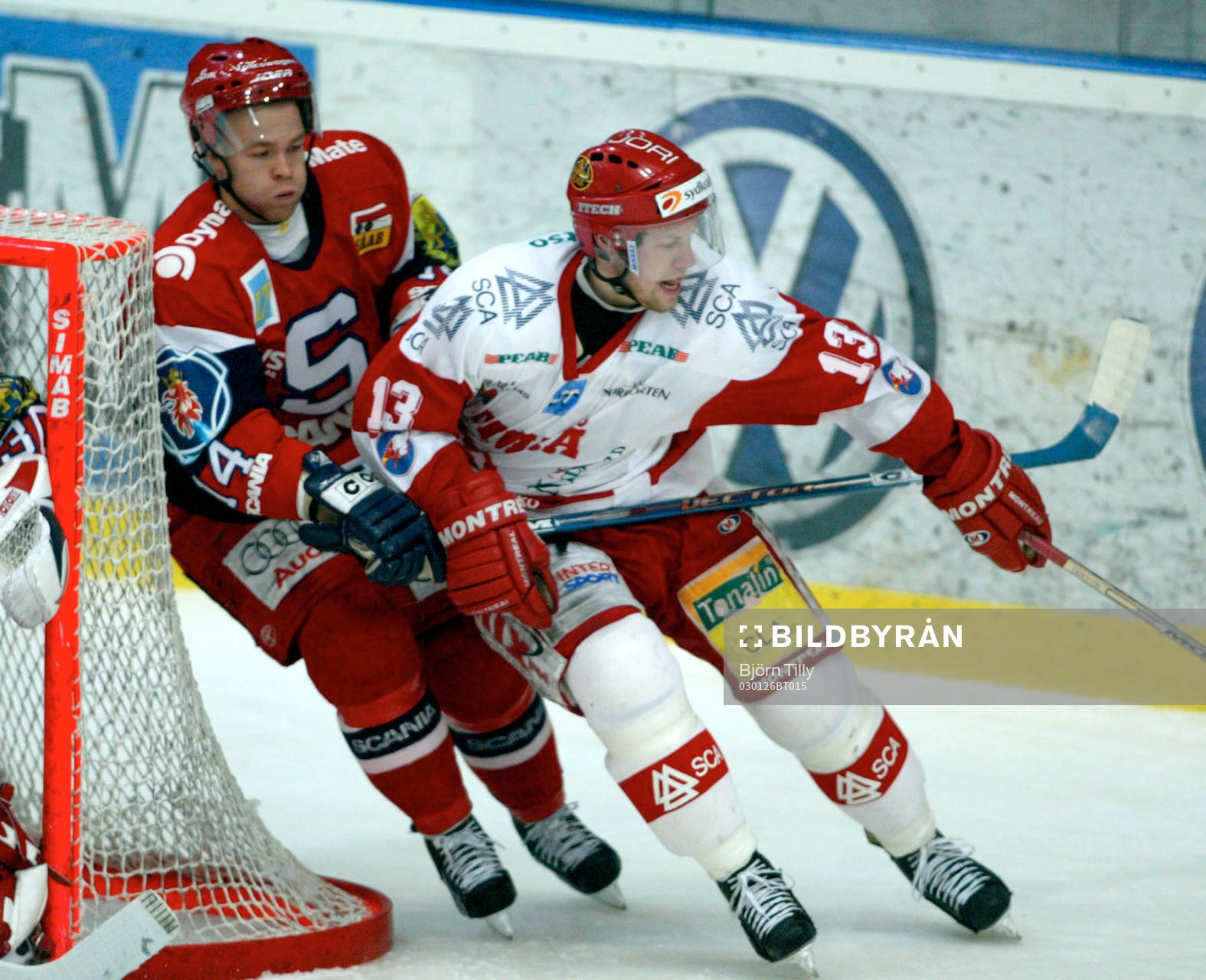 Robert Carlsson, Södertälje och Henrik Eriksson, Timrå