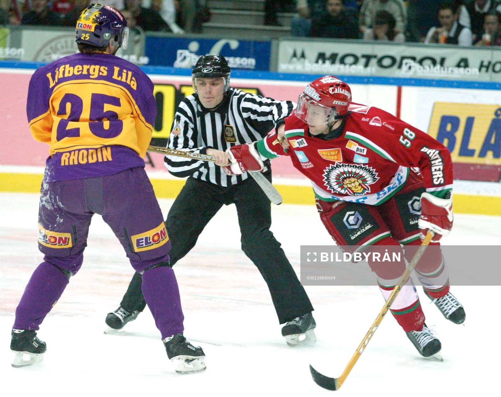 Thomas Rhodin, Färjestad och Jens Karlsson, Frölunda