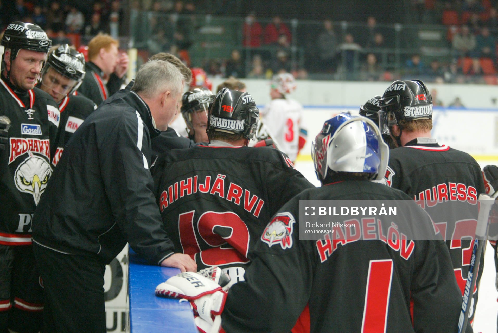 Gunnar Johansson, tränare, time-out