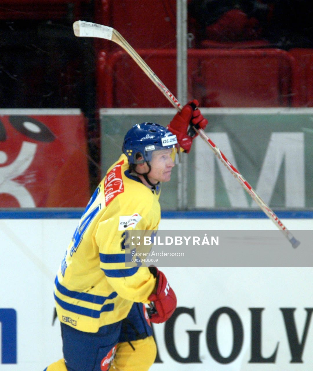 Niklas Andersson, Sverige jublar