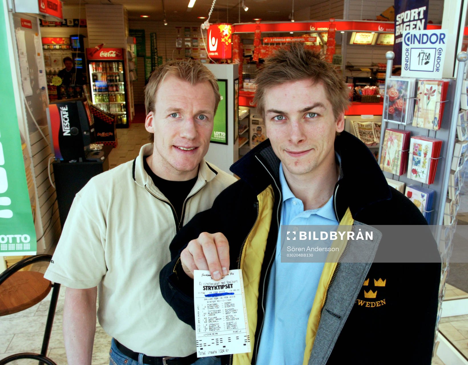 Niklas Andersson och Magnus Johansson