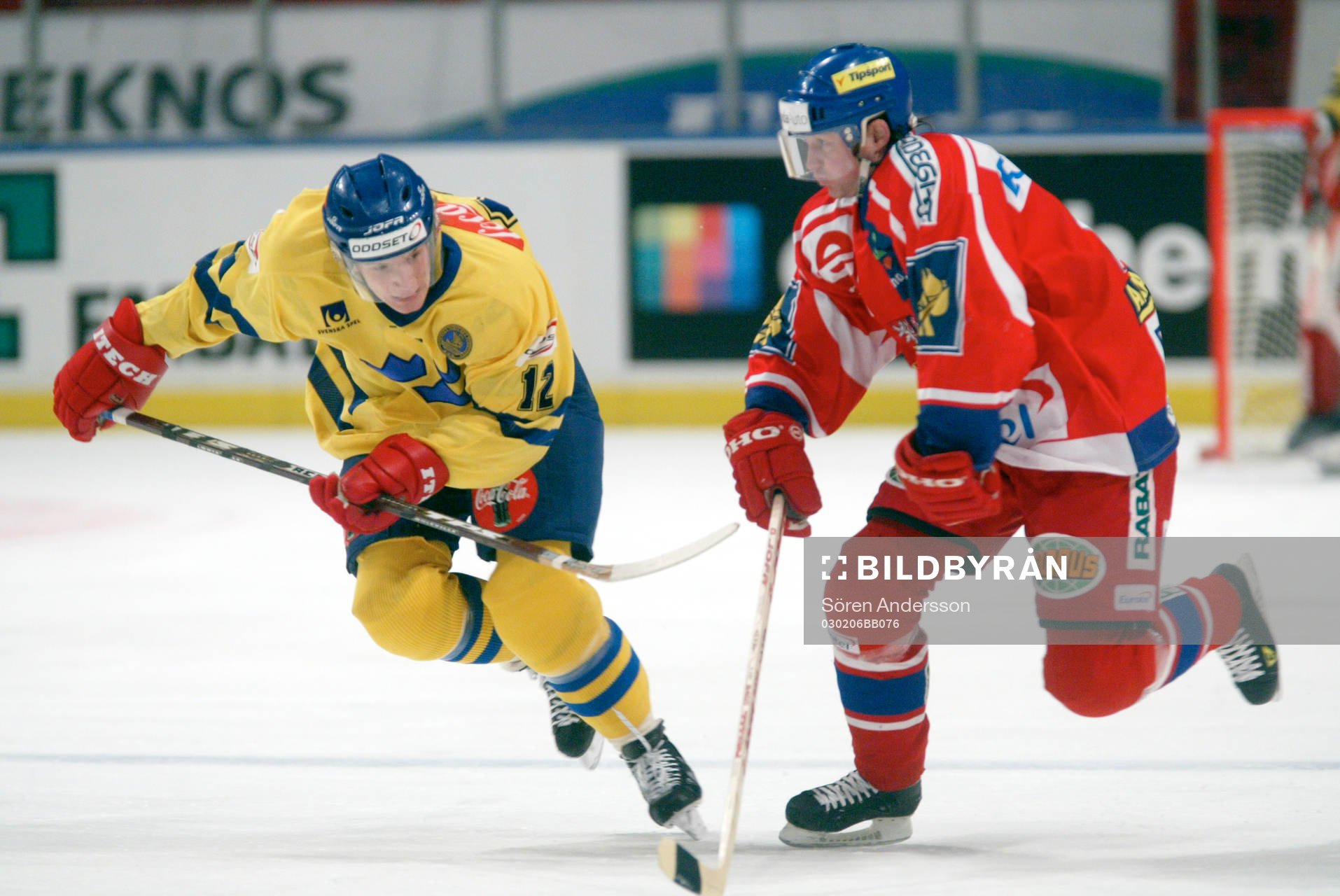 Jari Tolsa, Sverige och Pavel Patera, Tjeckien