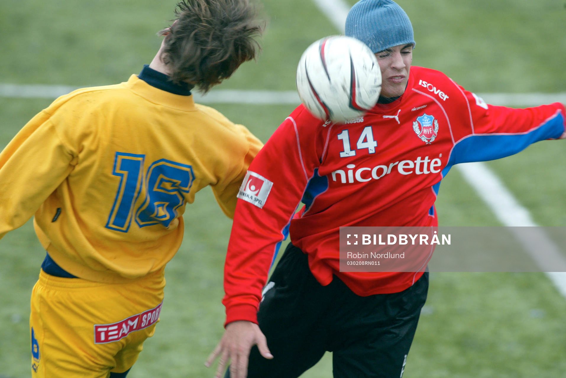 Närkamp när Helsingborg vann matchen mot IFK Malmö med