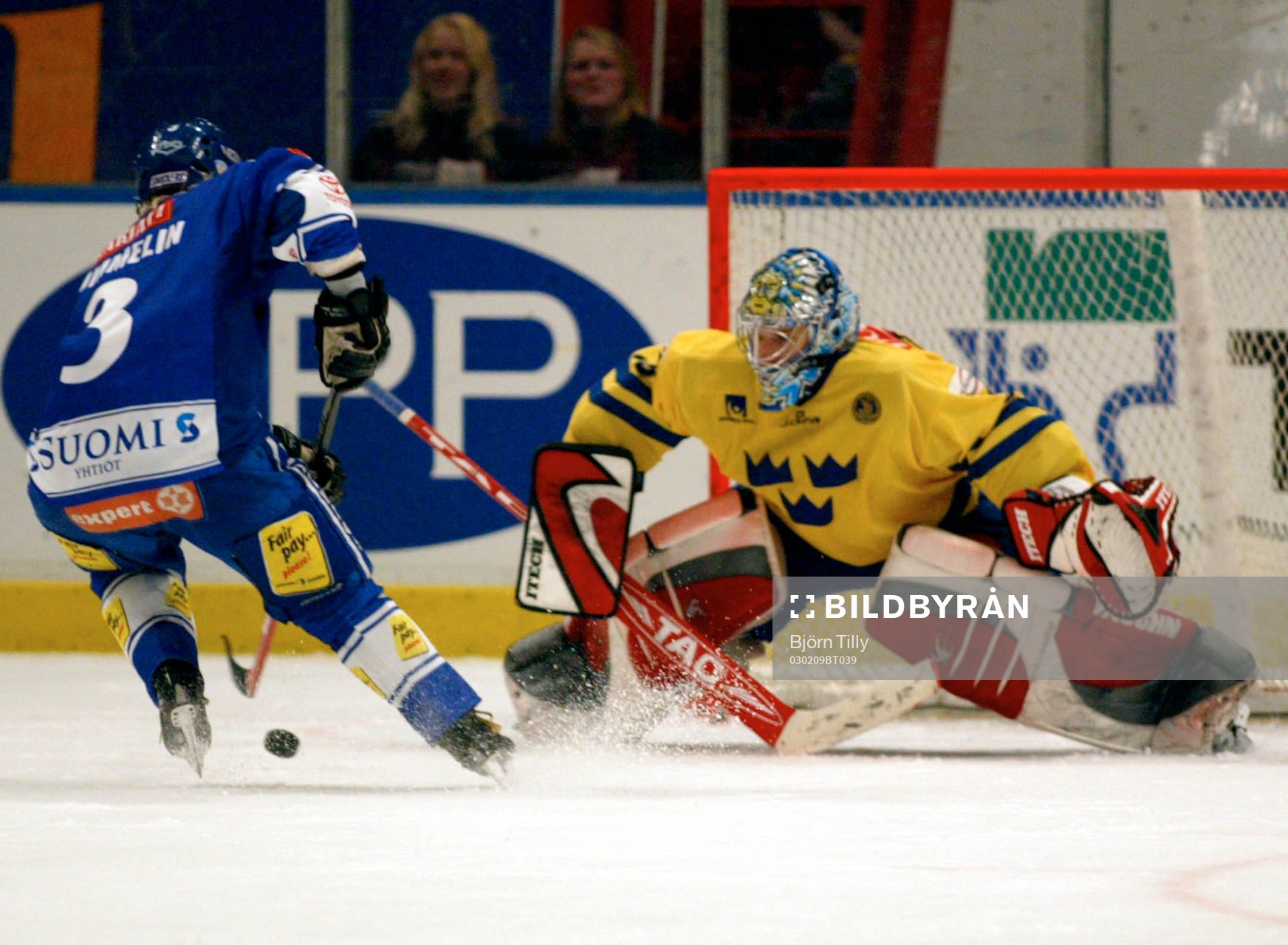 Petteri Nummelin, Finland gör 2-1 på straff mot Henrik