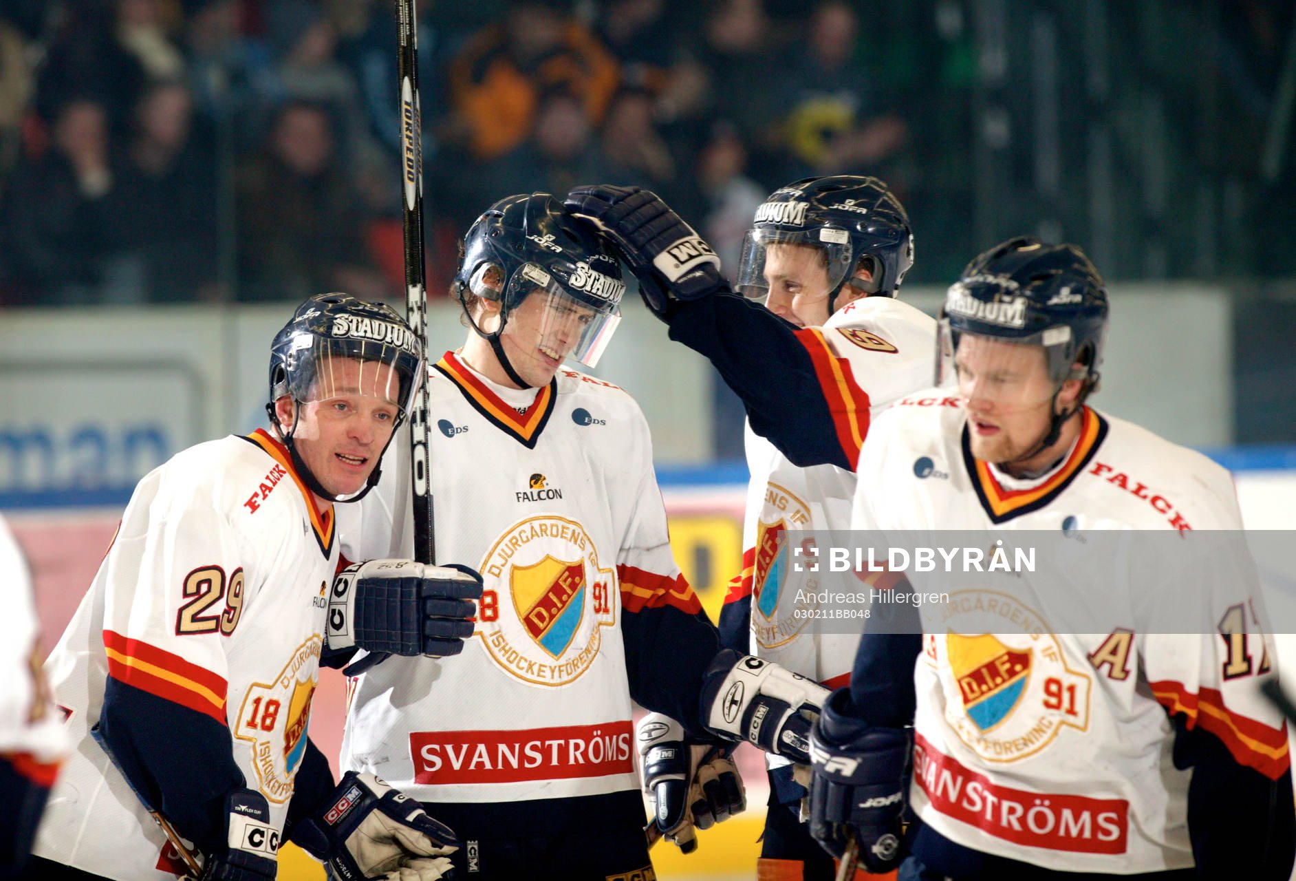 Mikael Magnusson, Kristofer Ottosson och Matthias Trattnig,