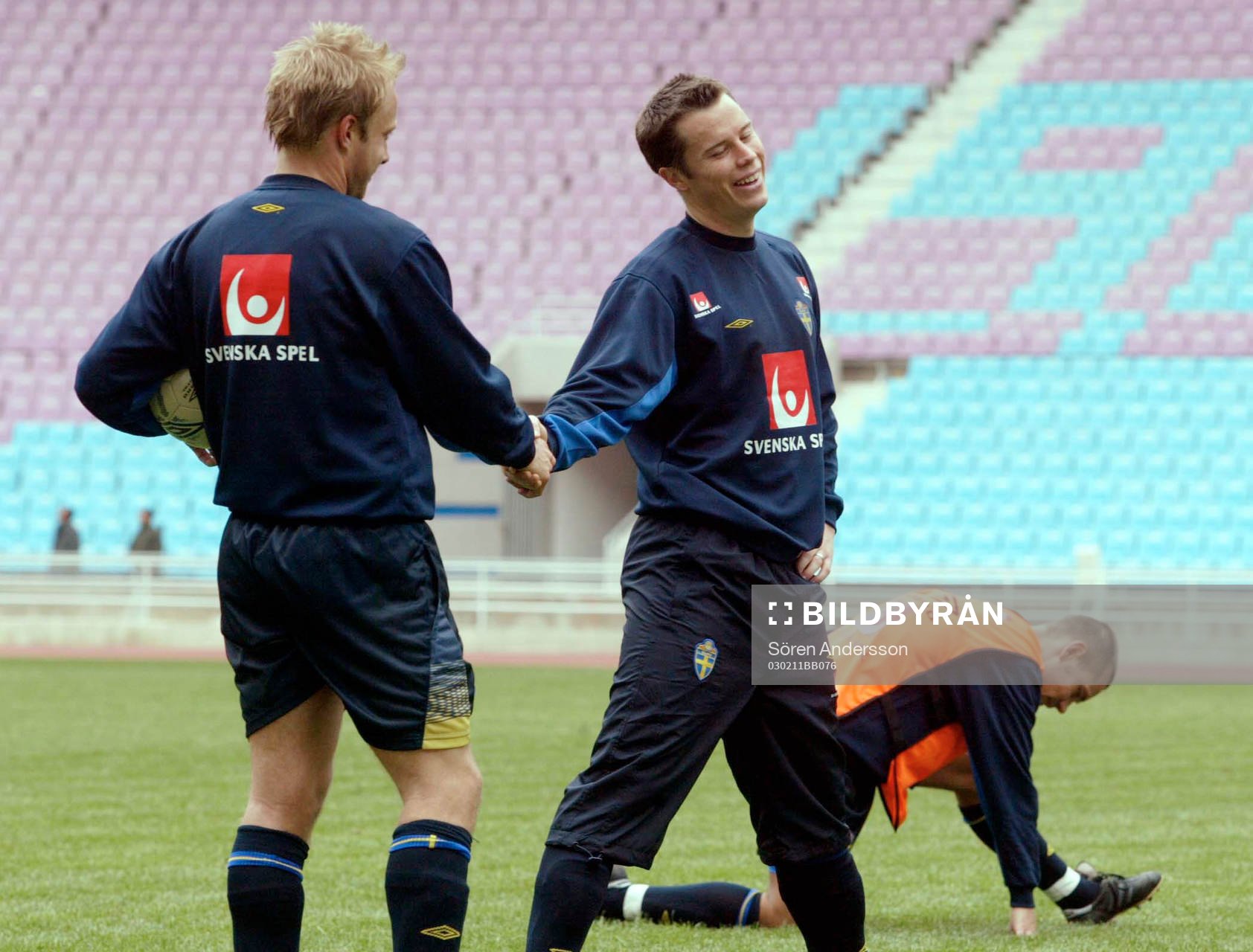 Anders Andersson, Daniel Andersson och Marcus Lantz, Sverige