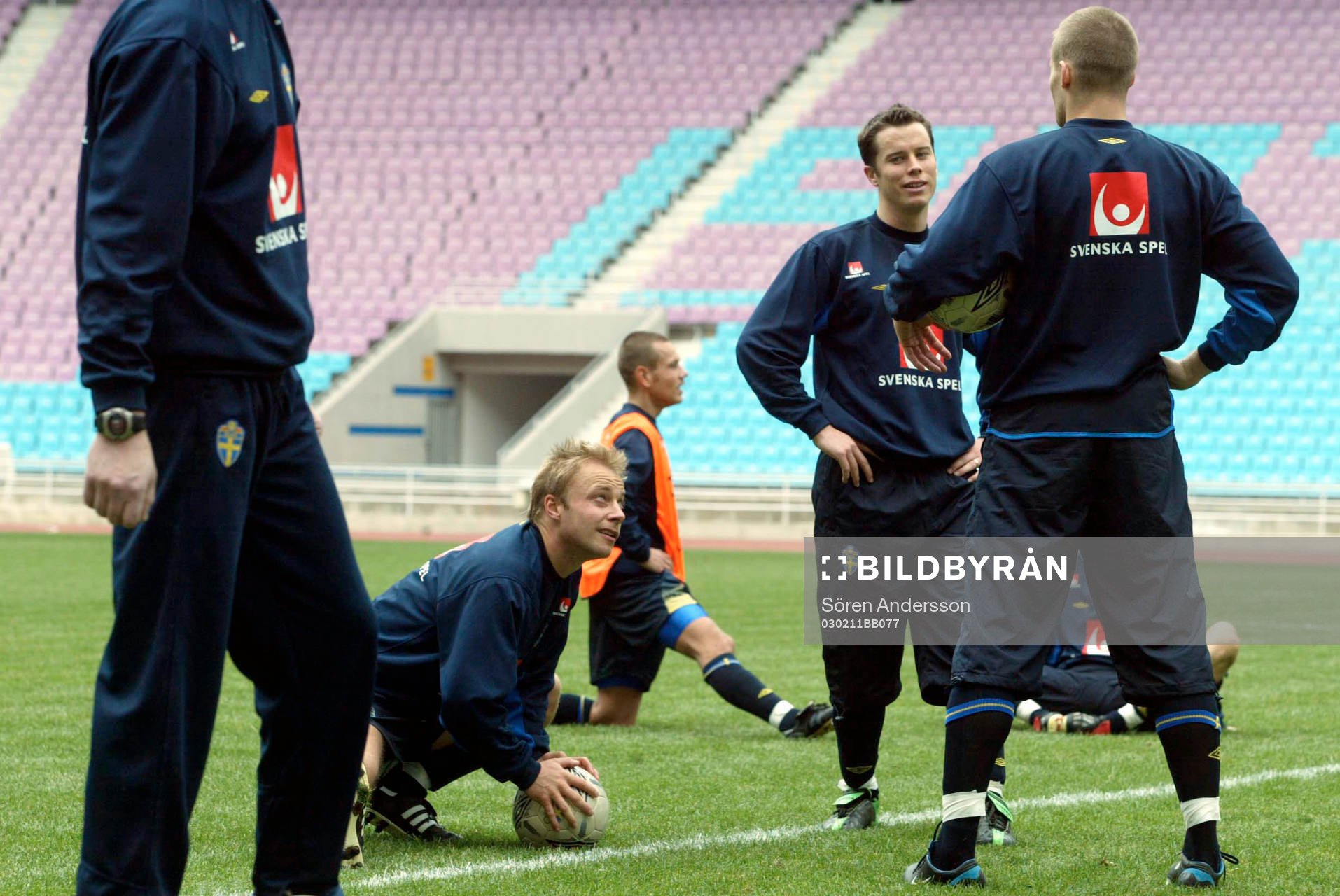 Anders Andersson, Marcus Lantz, Daniel Andersson och Olof