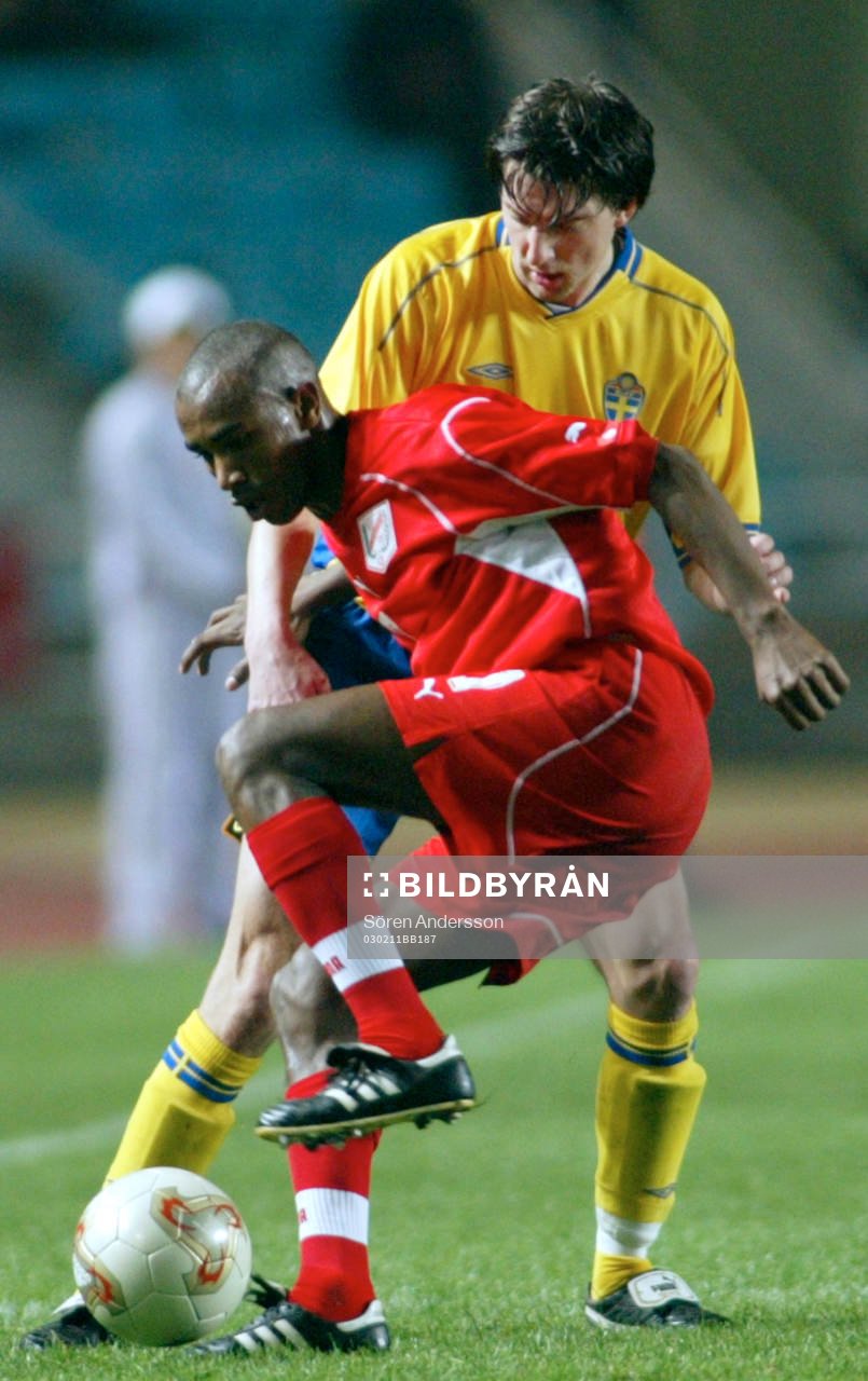 Mikael Gustavsson, Sverige och Imed Mhadhbi, Tunisien