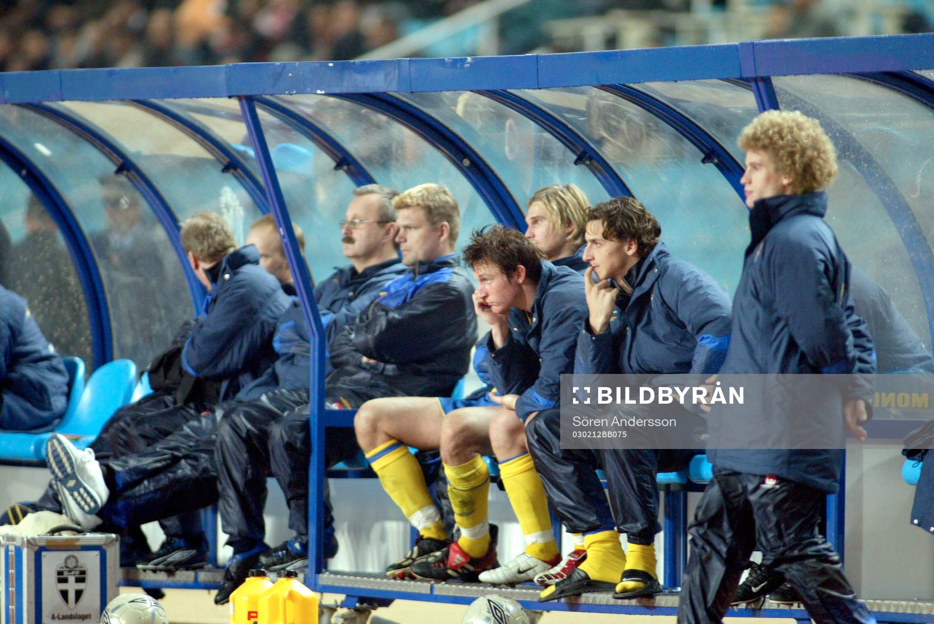 Andreas Andersson, Kim Källström, Zlatan Ibrahimovic och