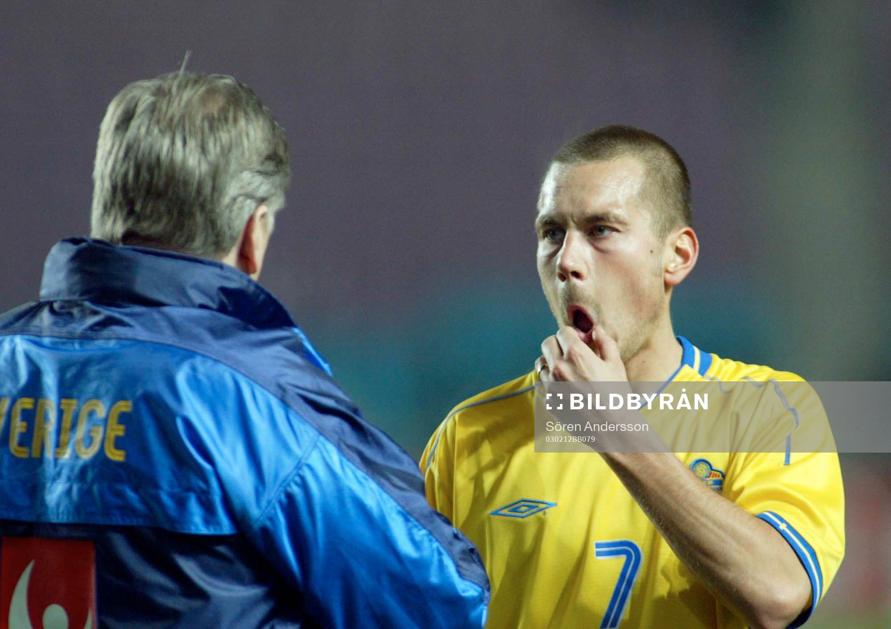 Tommy Söderberg i samspråk med Marcus Lantz