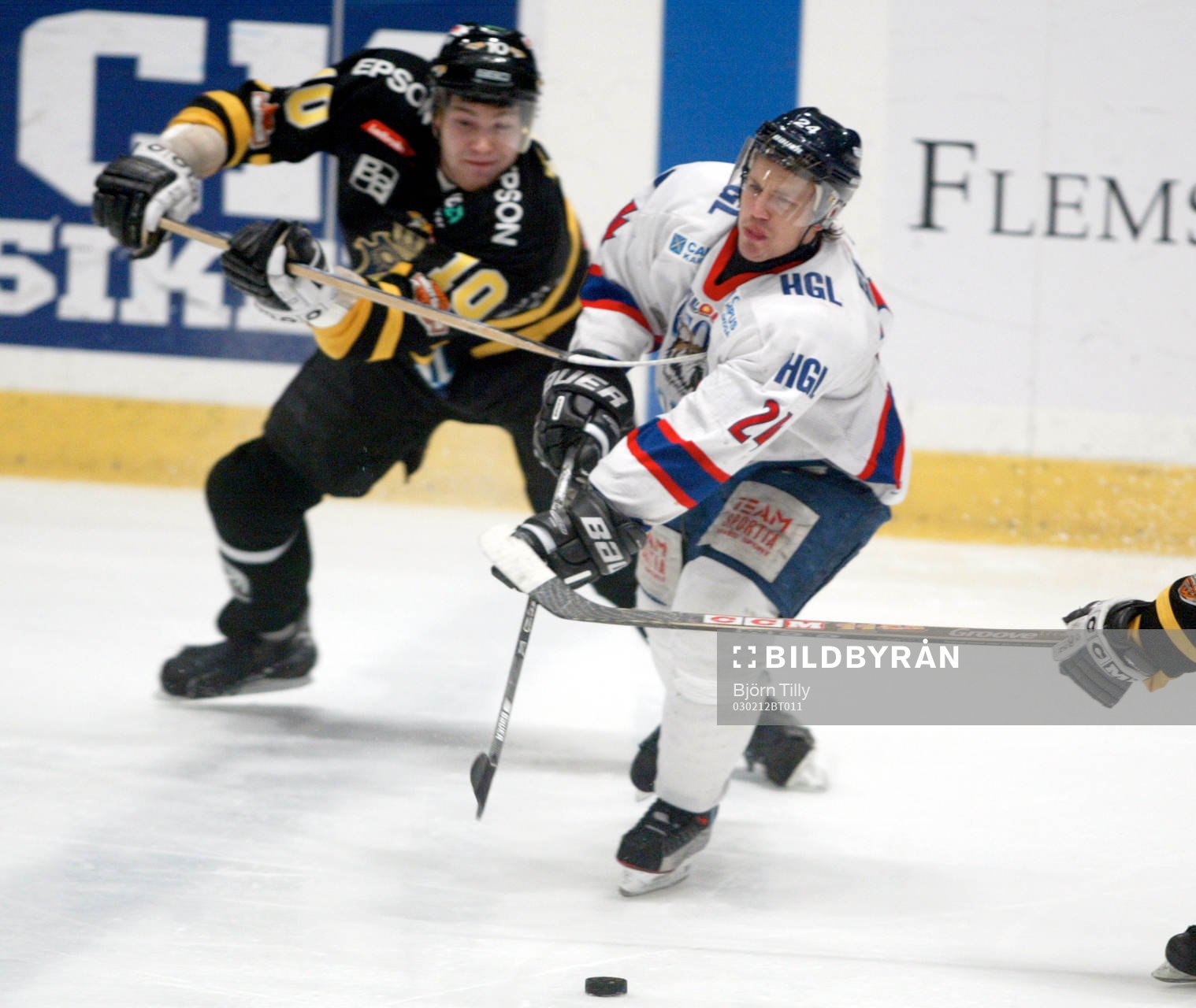 Viktor Wallin, AIK och Kristofer Näslund, Bofors