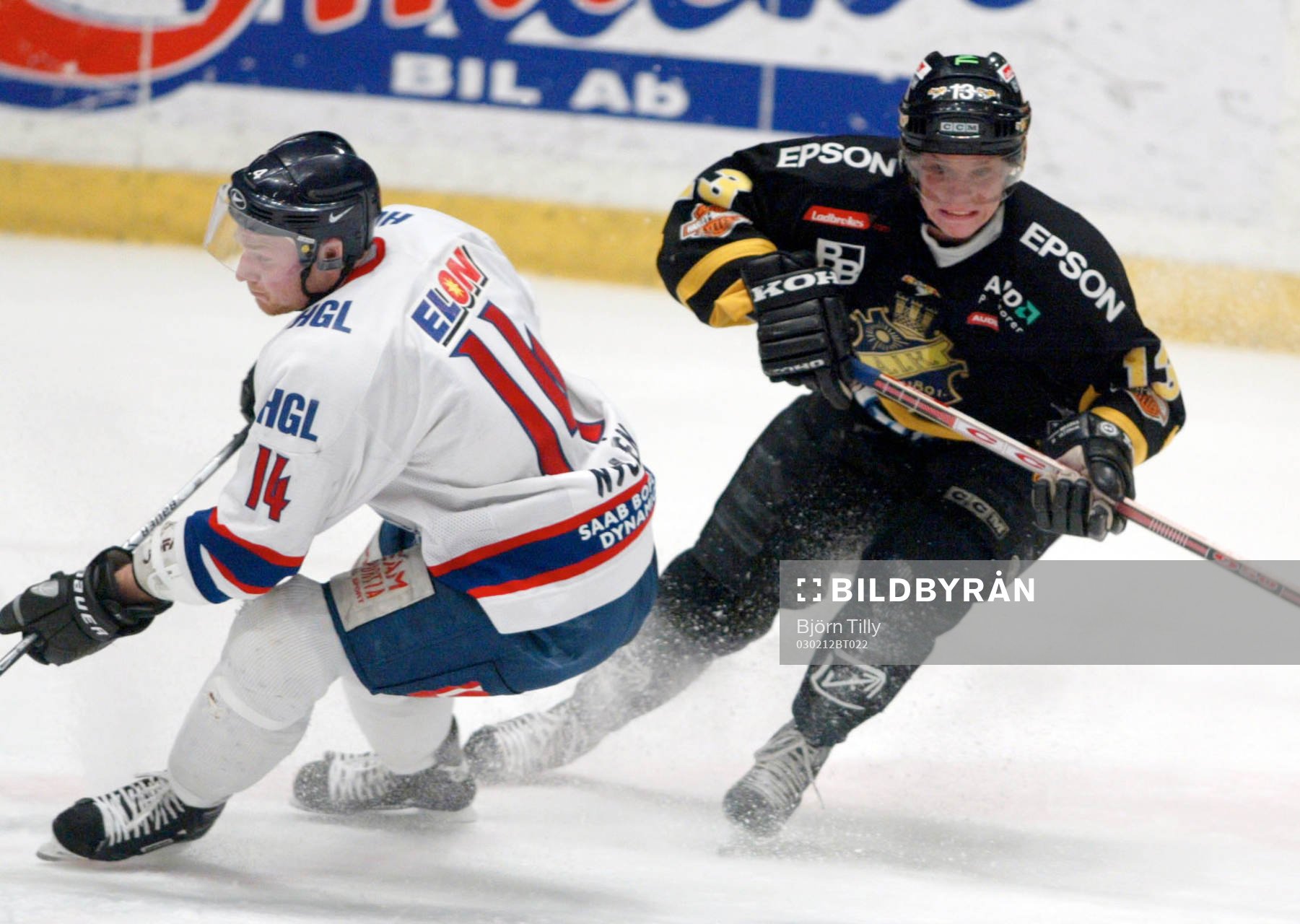 Fredrik Nylén, Bofors och Andreas Jämtin, AIK