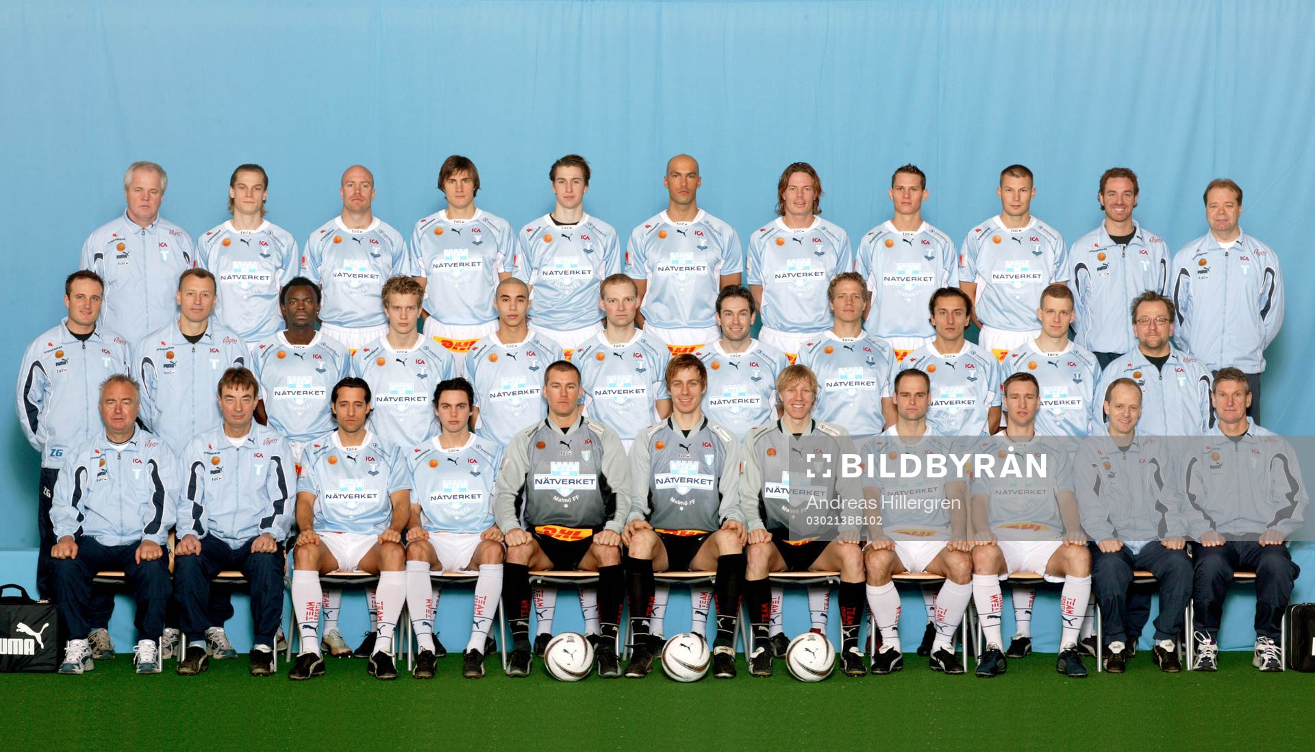 Fotboll, Allsvenskan, Lagbild, Malmö FF