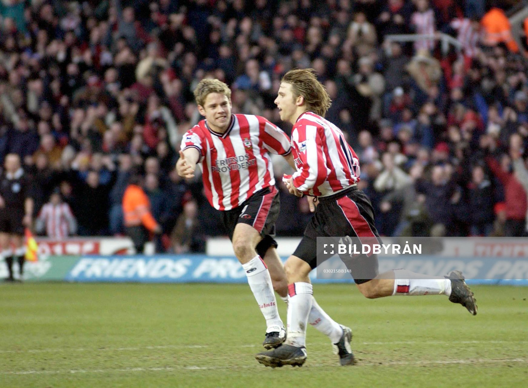  Anders Svensson, Southampton jubel.