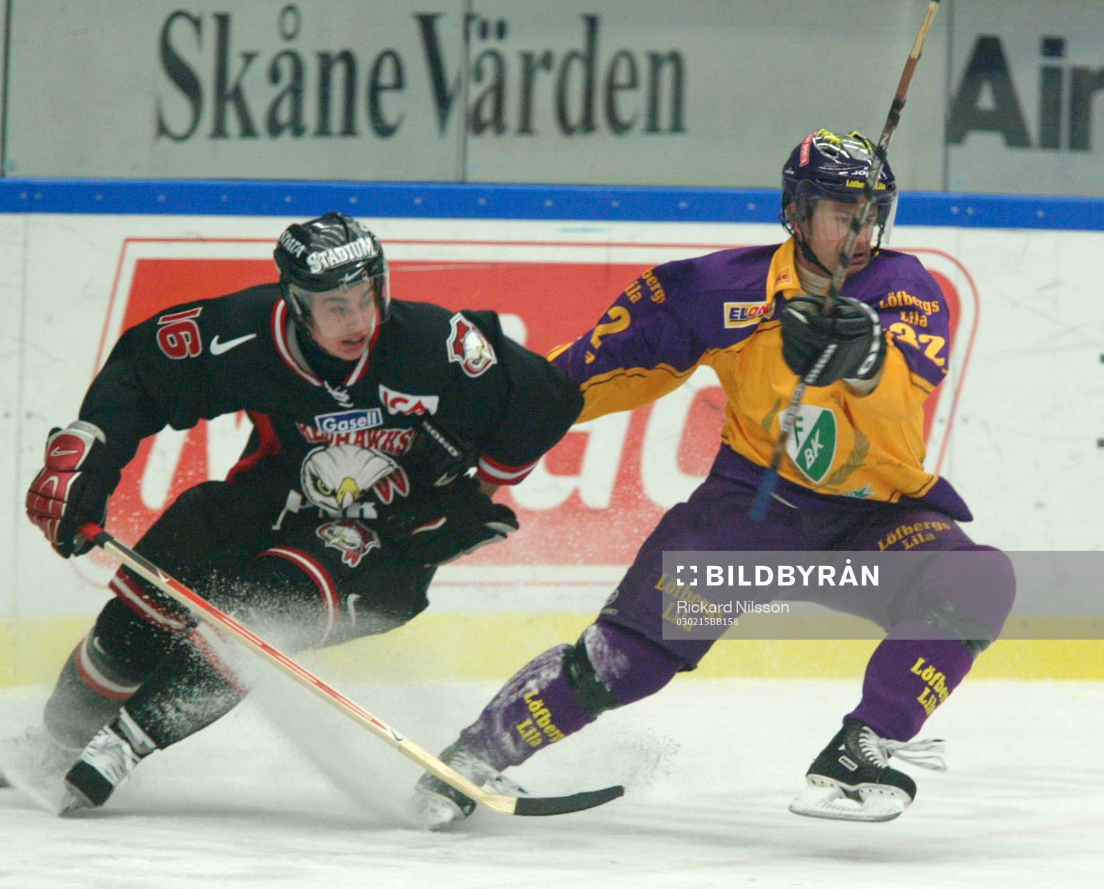 Franz Nielsen, Malmö och Radek Hamr, Färjestad