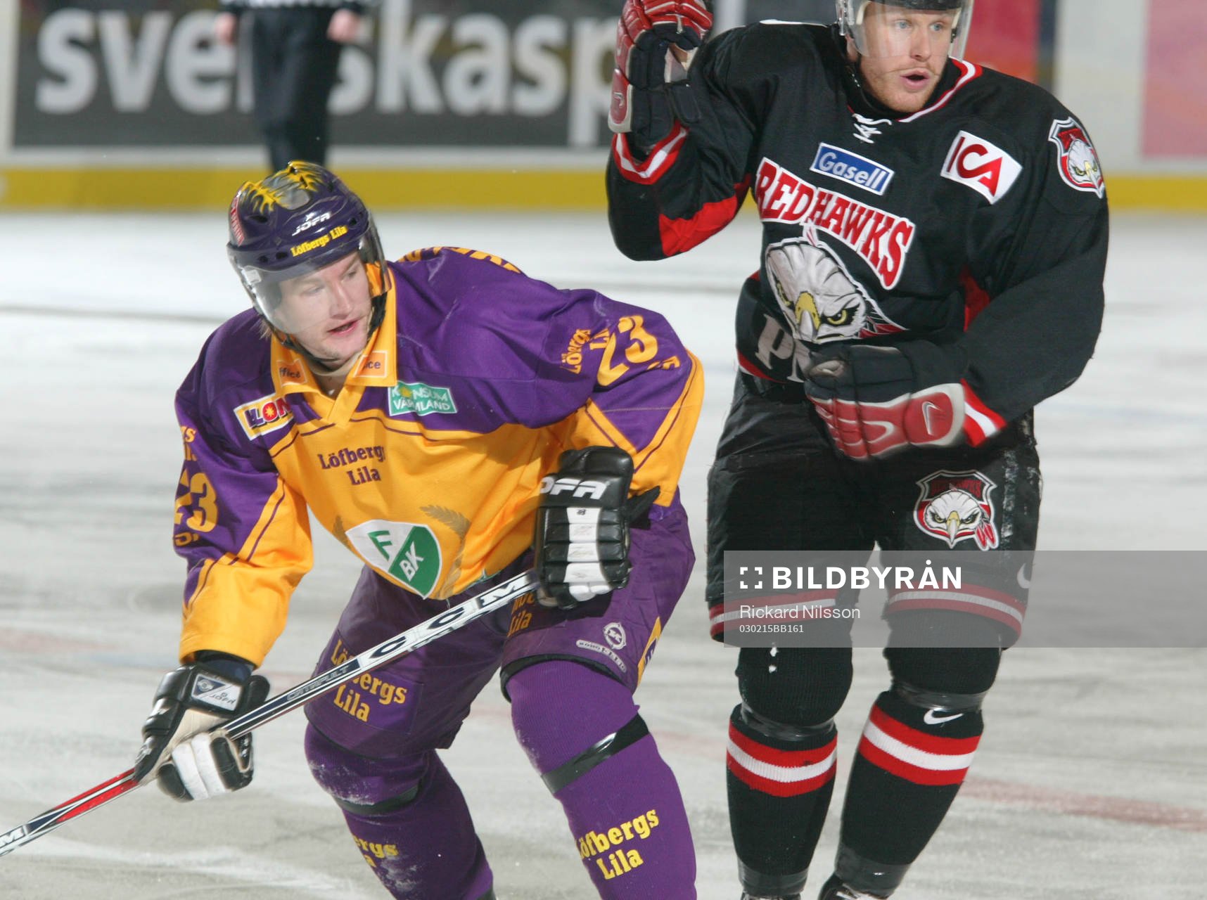 Mats Trygg, Färjestad och Jan Hammar, Malmö