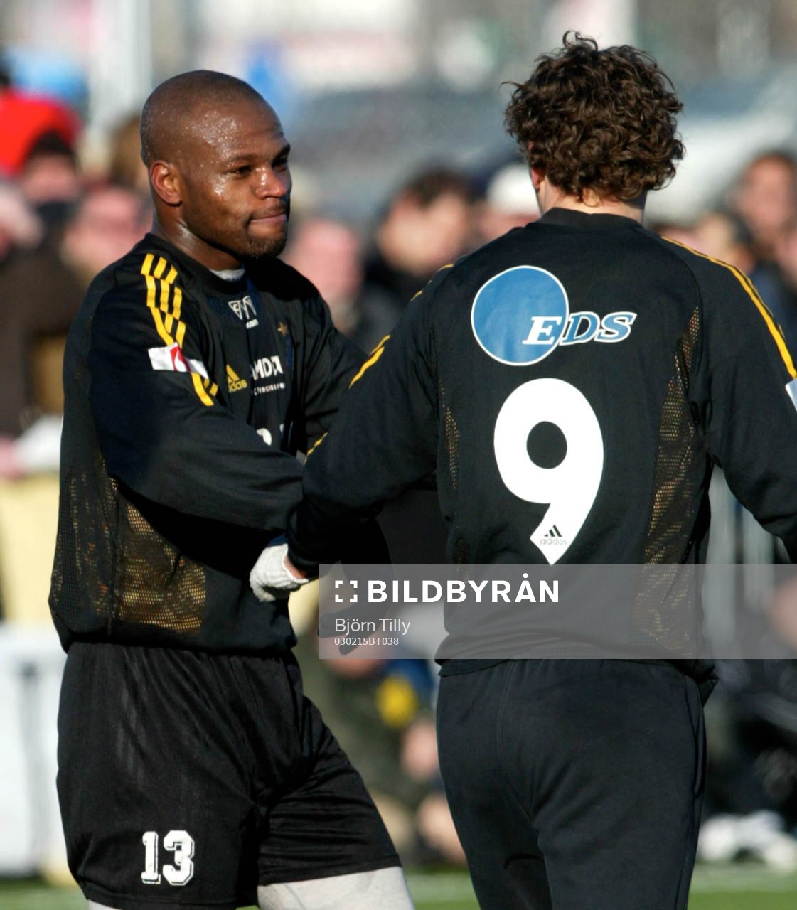 Samuel Ayorinde och Daniel Hoch, AIK