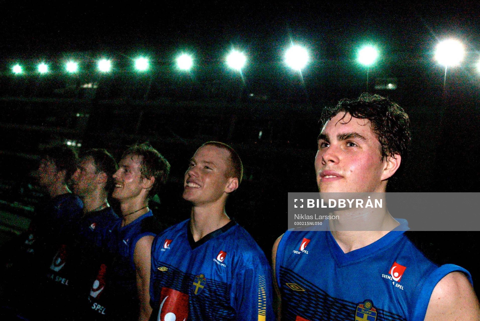 Johan Elmander, Alexander Farnerud, Christian Willhelmsson