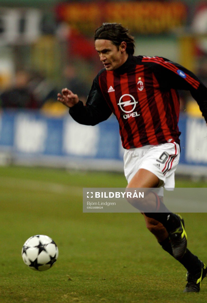Filippo Inzaghi, Milan