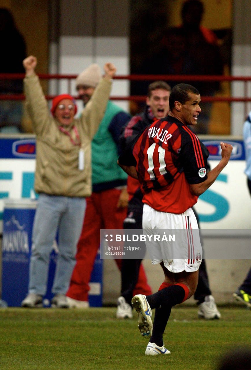  Ferreira Rivaldo Borba, Milan jublar, jubel