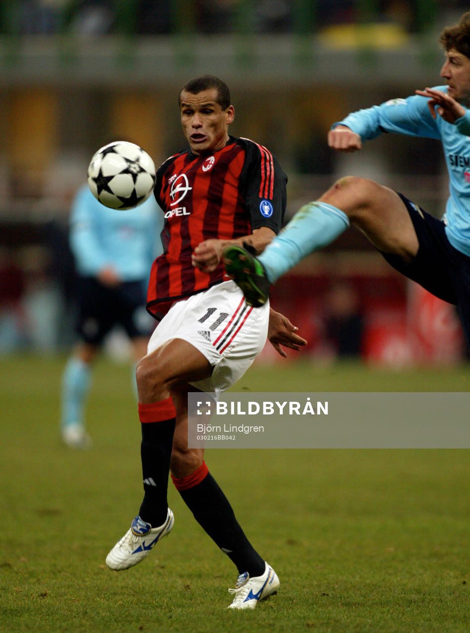 Ferreira Rivaldo Borba, Milan och Paolo Negro, Lazio