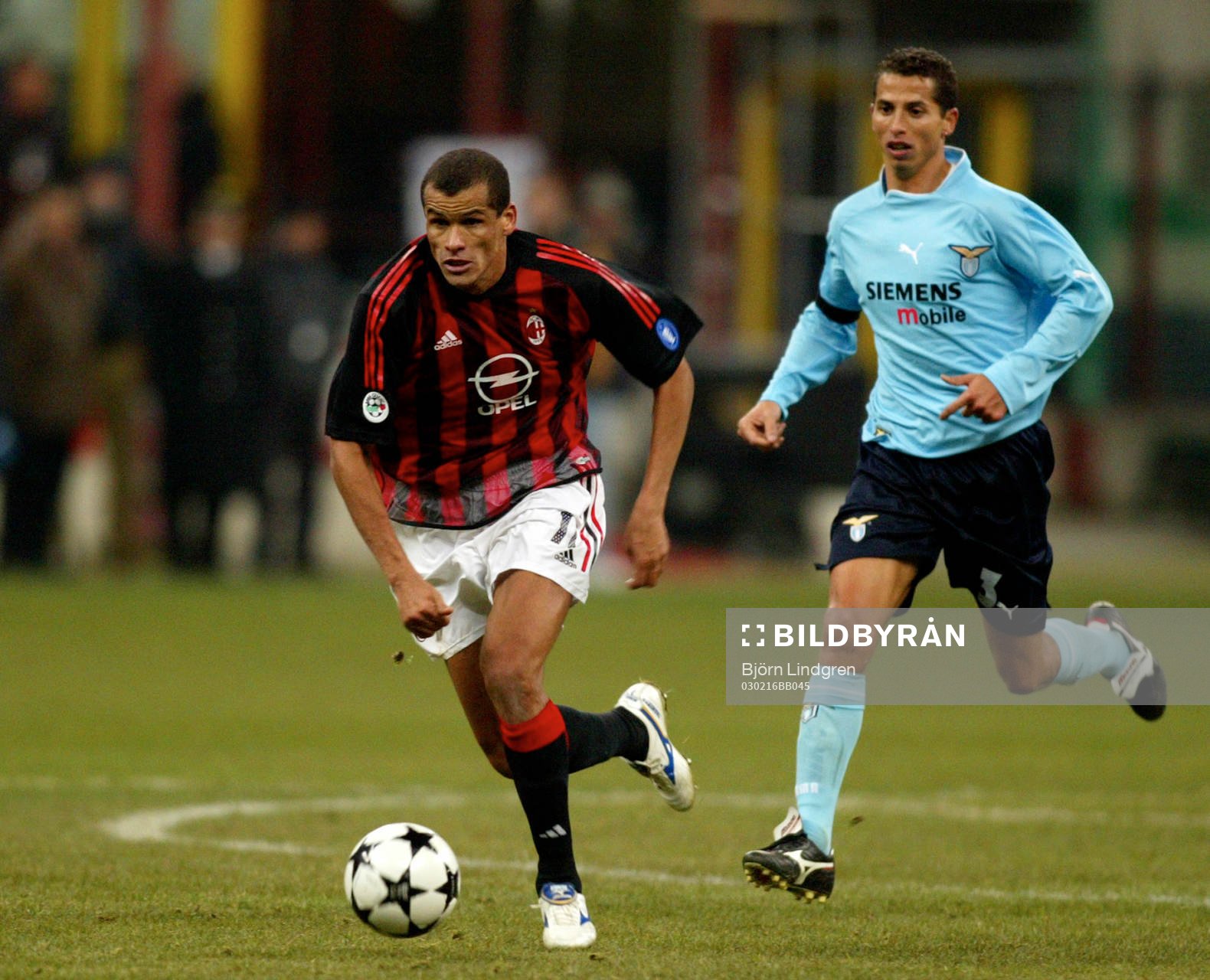  Ferreira Rivaldo Borba, Milan och Aparecido Rodriguez Cesar, Lazio