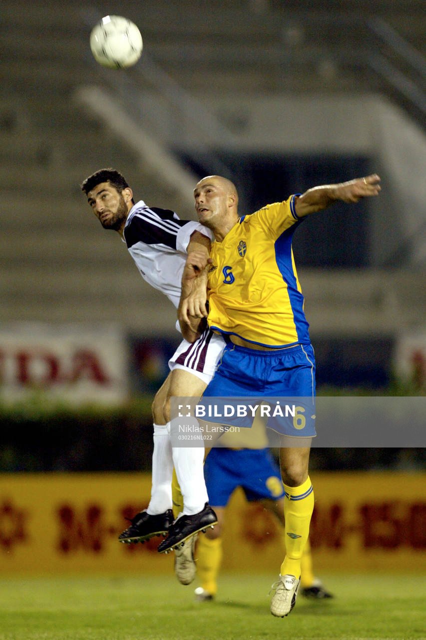 Daniel Majstorovic, Sverige och en Qatarspelare