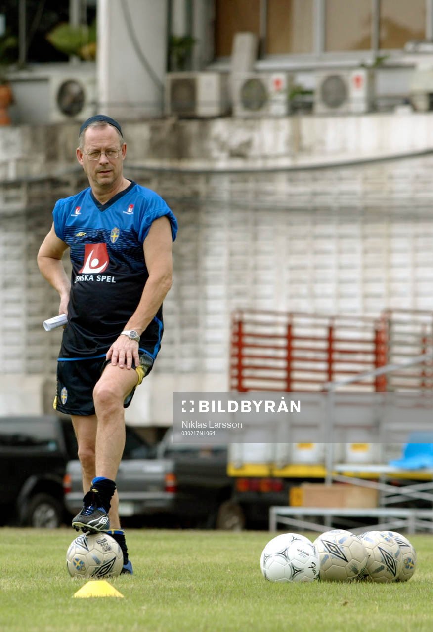 Lars Lagerbäck, förbundskapten Sverige