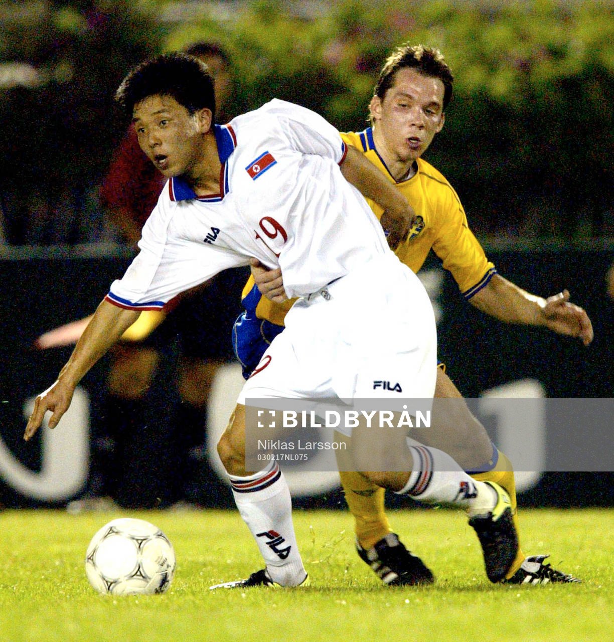 Fredric Lundqvist, Sverige och Hong Yong Jo, Nordkorea