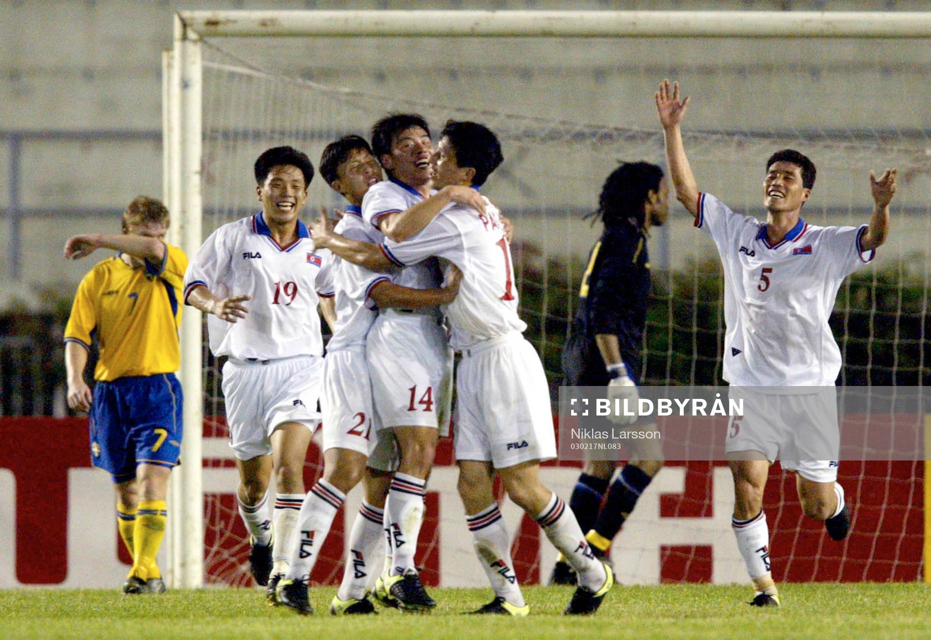 Nordkorea jublar