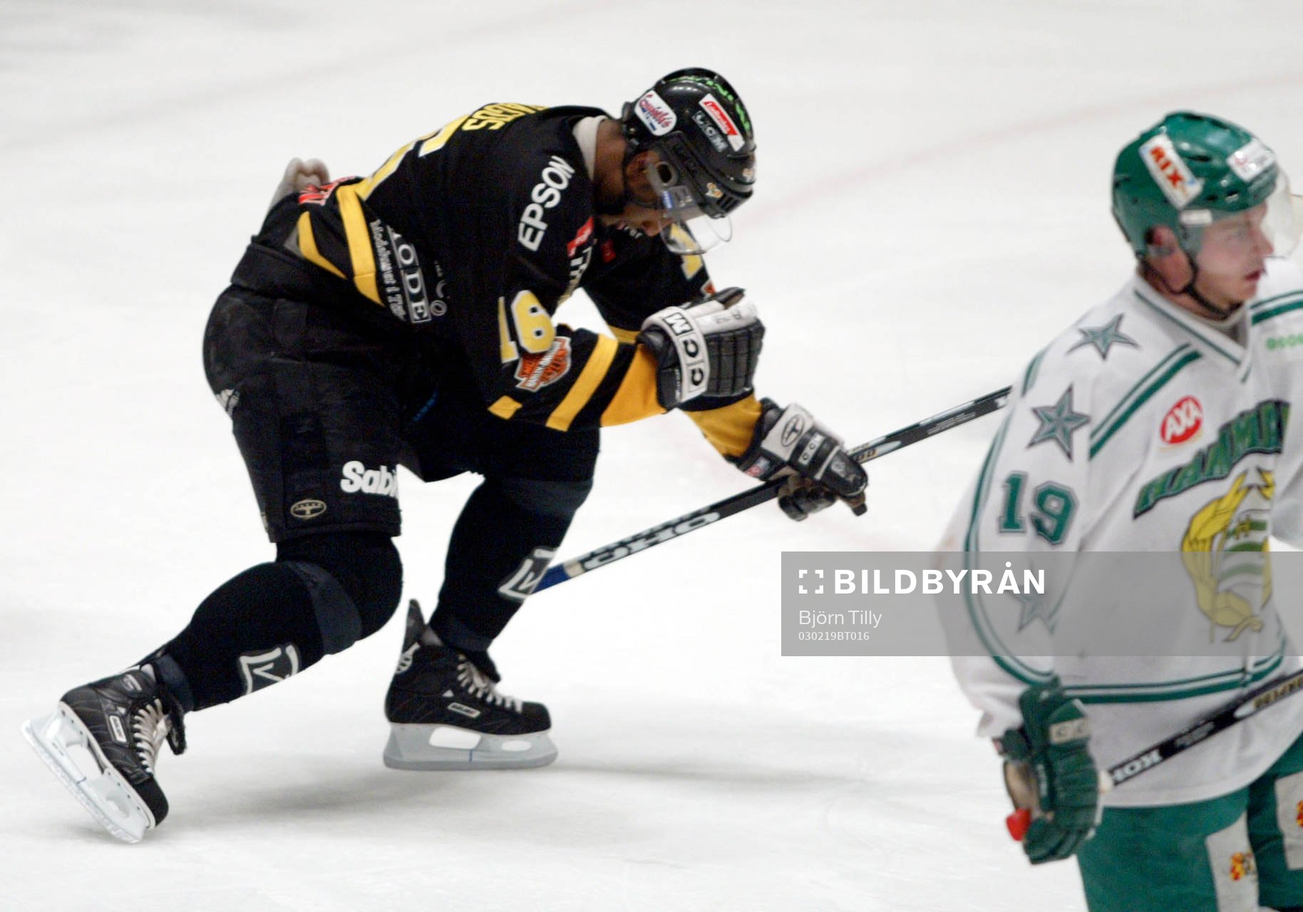 Yared Hagos, AIK och Andreas Lindh, Hammarby