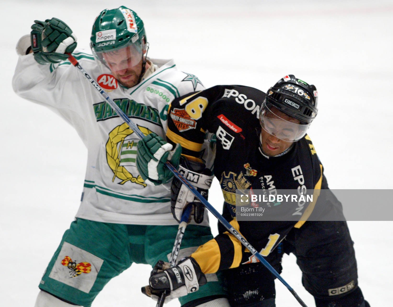 Christian Lechtaler, Hammarby och Yared Hagos, AIK