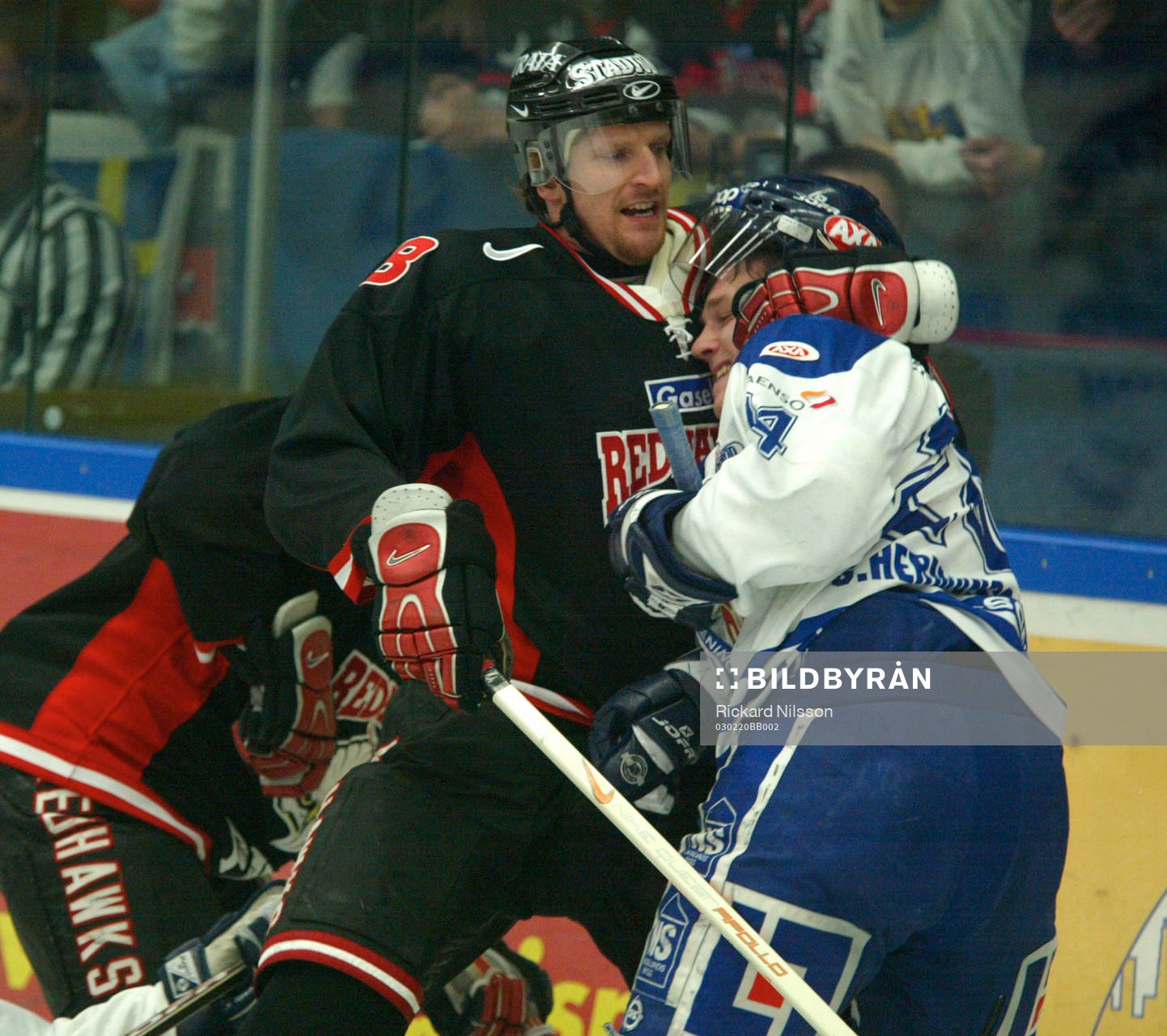Peter Hasselblad, Malmö ger Göran Hermansson, Leksand ett