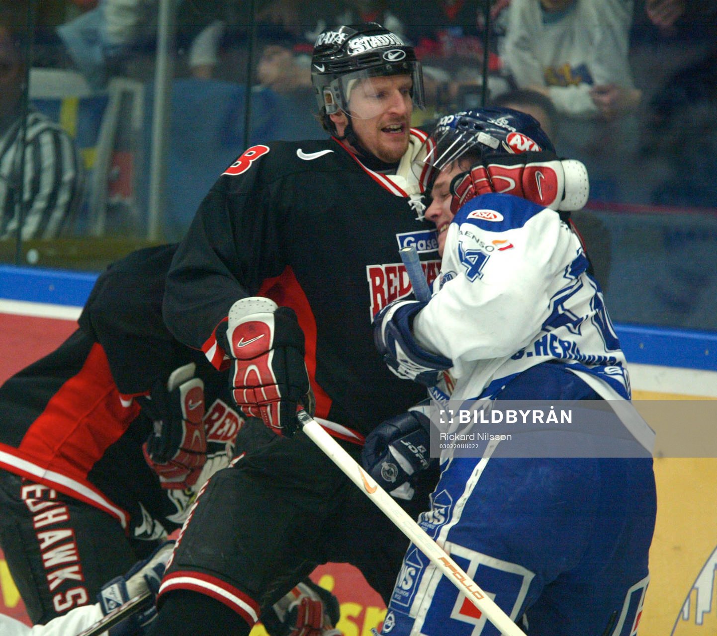 Peter Hasselblad, Malmö ger Göran Hermansson, Leksand ett