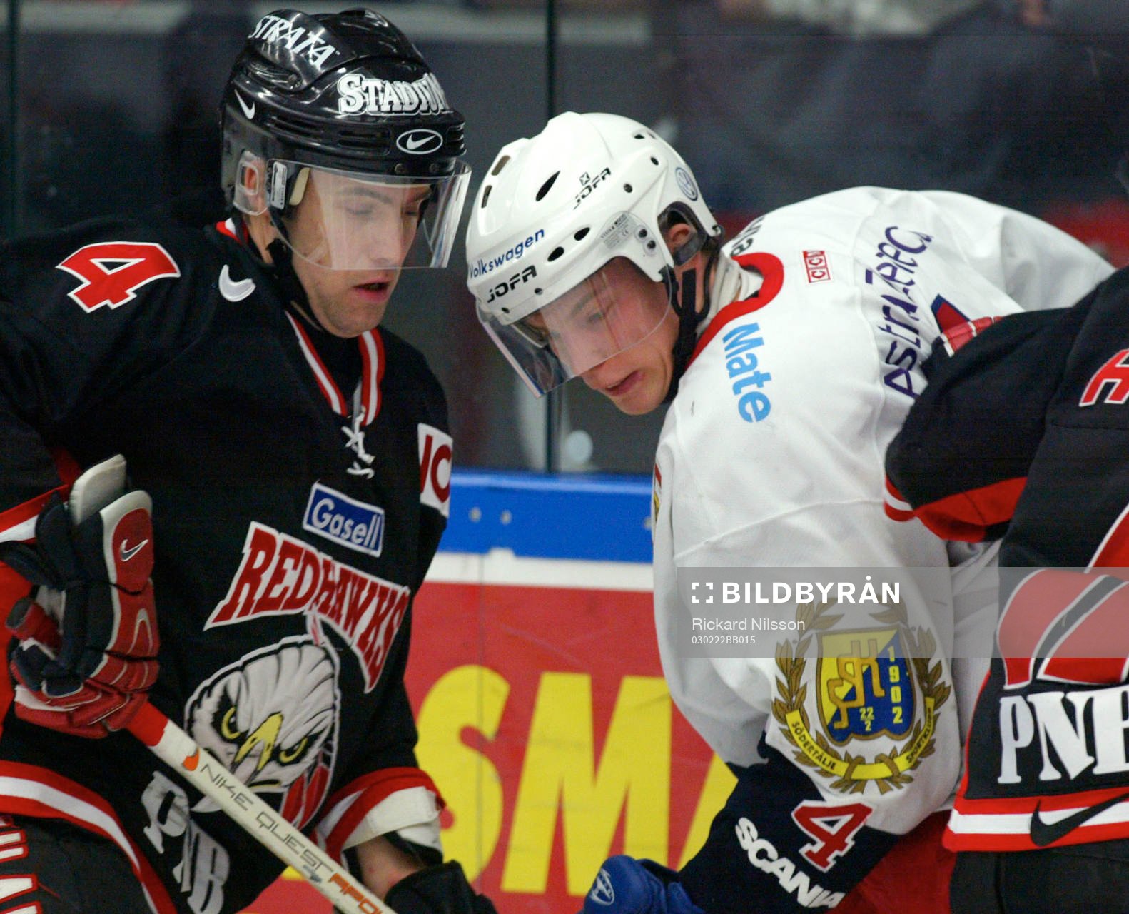 Malmös Joakim Lundberg och Södertäljes Anders Back