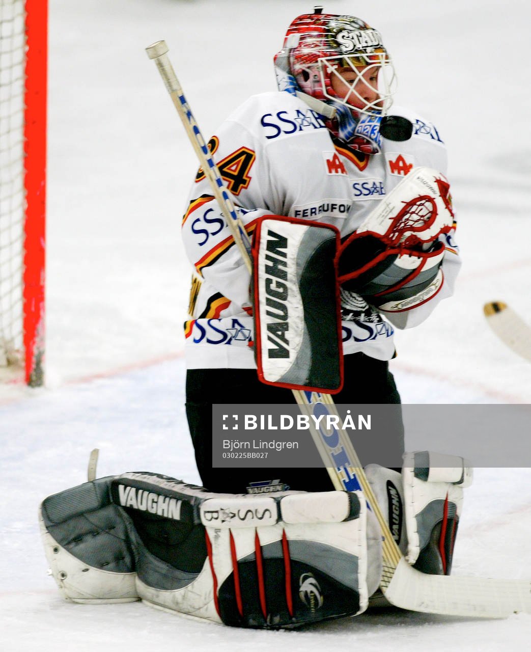 Daniel Henriksson, målvakt, Luleå som spelat alla 50